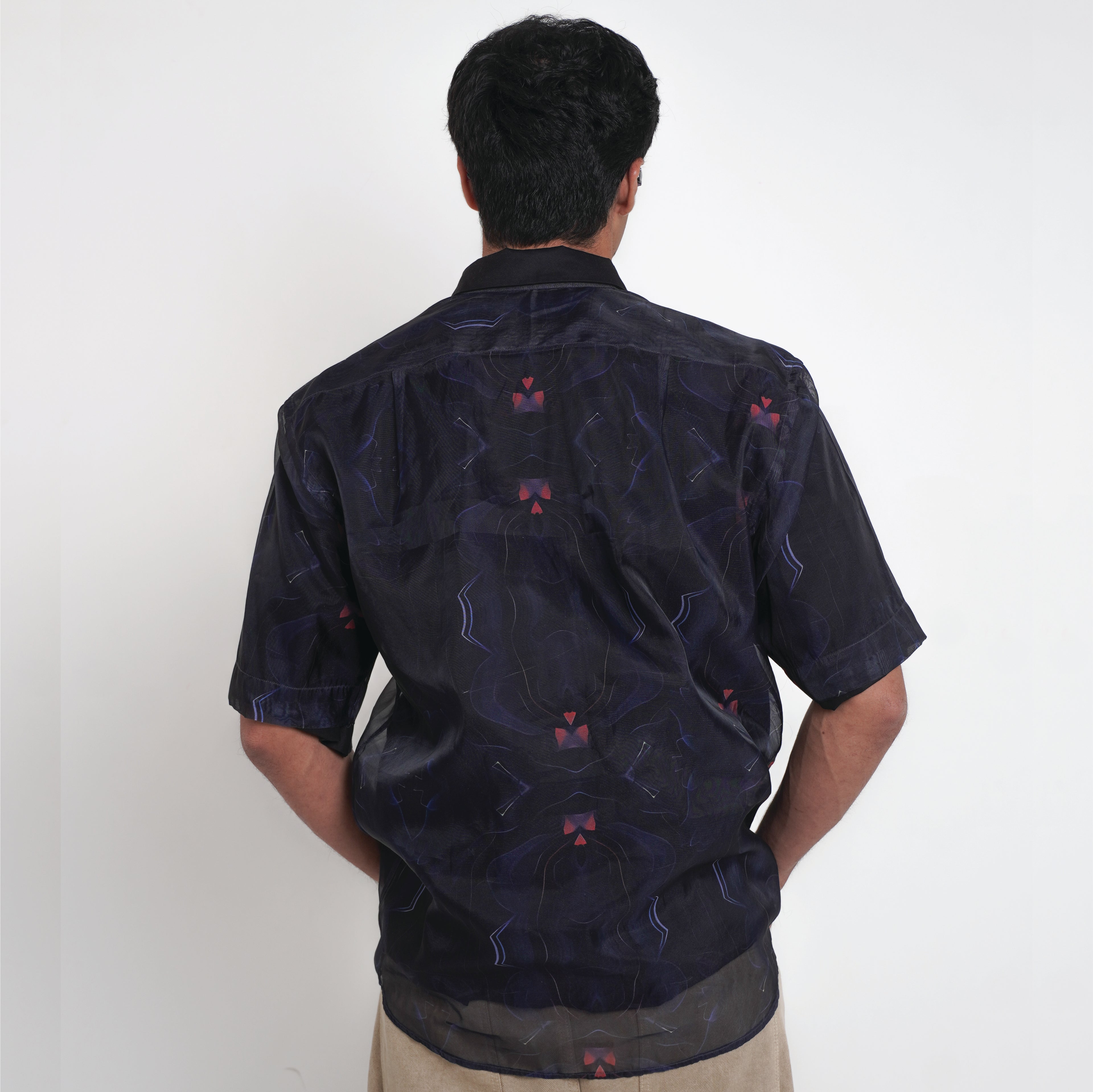 Glitched Print Shirt